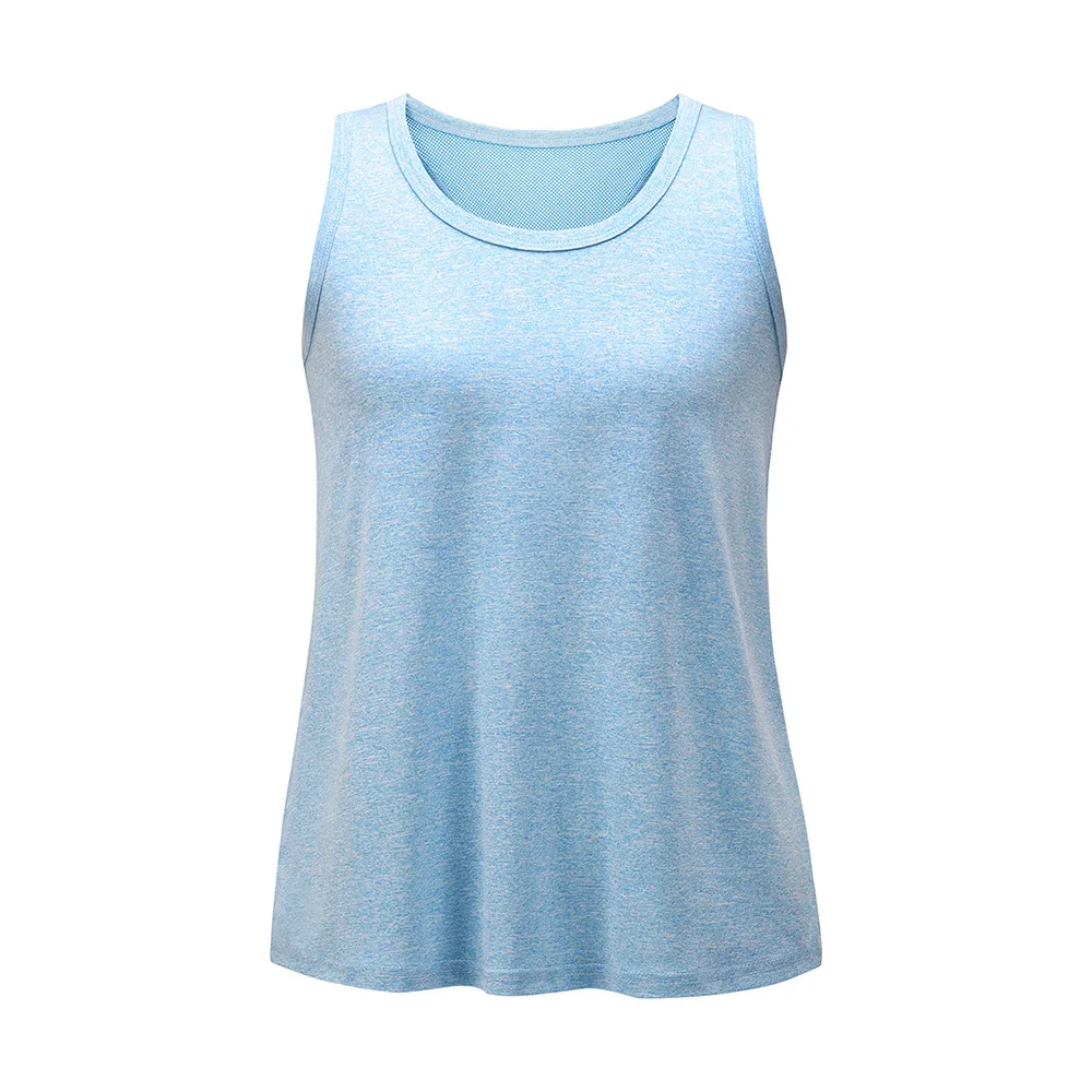 

Yg Brand women's 2021 summer new casual top quick drying sports vest thin T-shirt multicolor