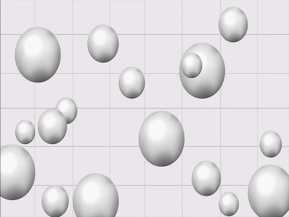 Milofi большие обои на заказ 3D простой шар изображение геометрии стерео атмосфера