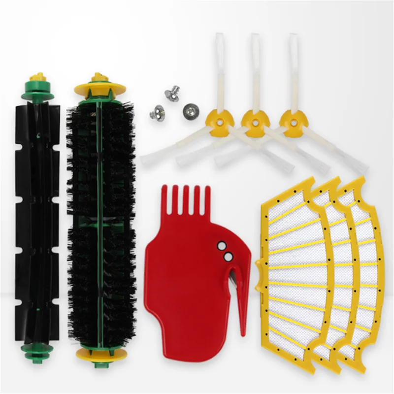 

Whole Set Accessories for iRobot Roomba 500 Series 510 520 530 535 532 550 560 570 580 590 Robot Vacuum Cleaner brush filter