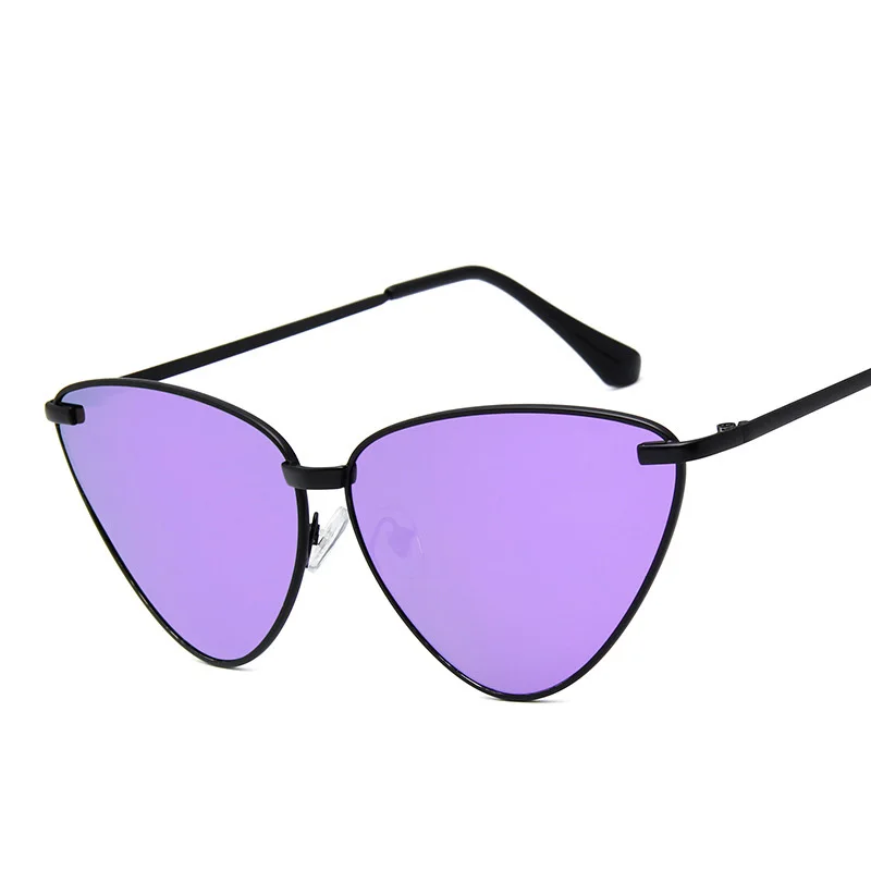 

2020 Retro Cat Eye Sunglasses Women Luxury Coating Mirror Sun Glasses Female Vintage Glasses Oversized Women Oculos De Sol UV400