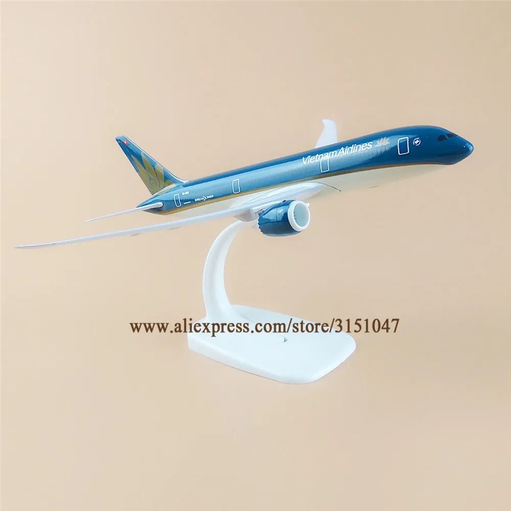 20 см Air VIETNAM Airlines Boeing 787 B787 Airways модель самолета из сплава металла литья под