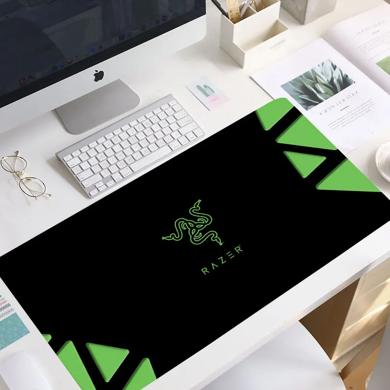 

Razer Mouse Pad Gaming Mousepad Mat Gamer Mouse Pad Keyboard Desk Mat Table Carpet Mousepad 900x400mm non-skid laptop mouse pad
