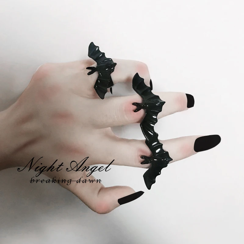 Кольца HZ регулируемые в готическом стиле стильные открытые металлические кольца