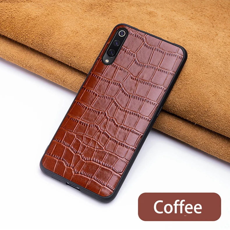 Чехол для телефона для Xiaomi 8 9 se 9T A1 A2 A3 lite Max 3 A3 Poco F1 чехол для Redmi 5 6a 7a Note 5, 6, 7, 8 Pro крокодиловой кожи текстуры