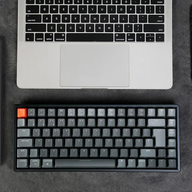 Беспроводная механическая клавиатура Keychron K2 C V2 с Bluetooth немецкая модель RGB