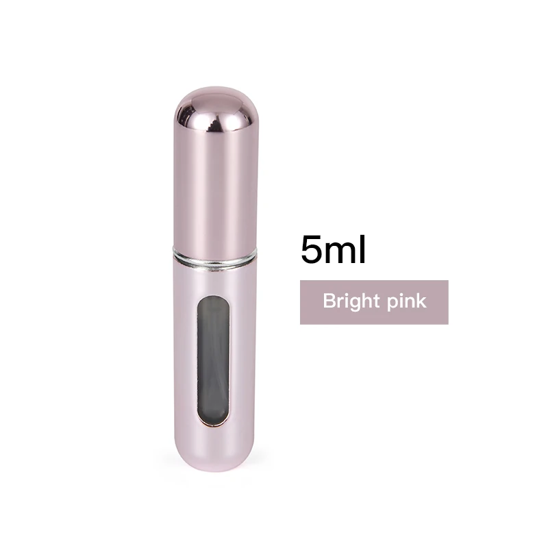 

8ml 5ml Portable Mini Refillable Perfume Bottle With Spray Scent Pump Empty Cosmetic Containers Spray Atomizer Bottle For Travel