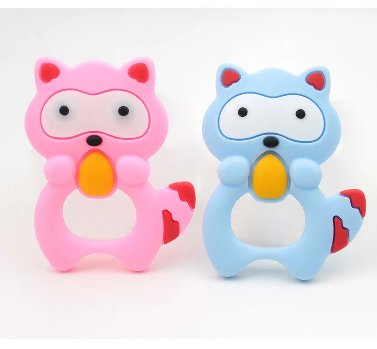 1 шт. Товары для малышей Детские Прорезыватели игрушки Мультяшные животные