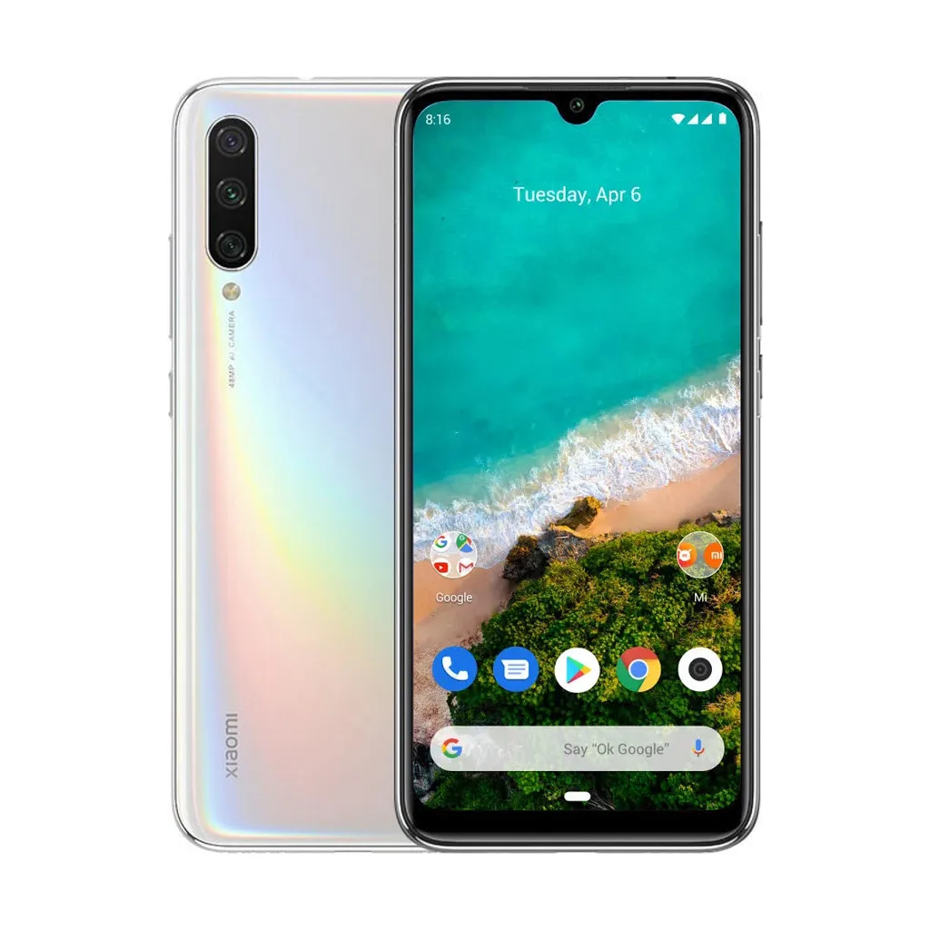 Лучший PriceXiao mi A3 6,088 дюймов AMOLED 48MP Тройная задняя камера 4 Гб 64 Гб 4G Смартфон Высокое качество покупки