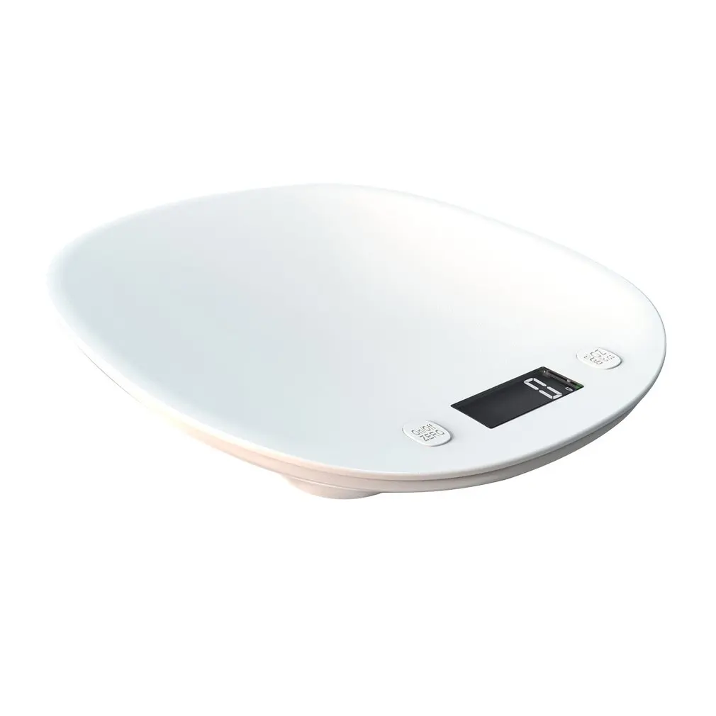 

10kg Pan Type Kitchen Scale Electronic Scale Kitchen Food Digital Kitchen Scale Flour Scale Multifunctional Food Scale