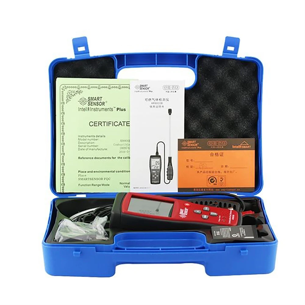 

AR8800B Combustible Gas Leak Tester Natural Gas Test Methane Gas Detector multi-combustible gas Detector Tools