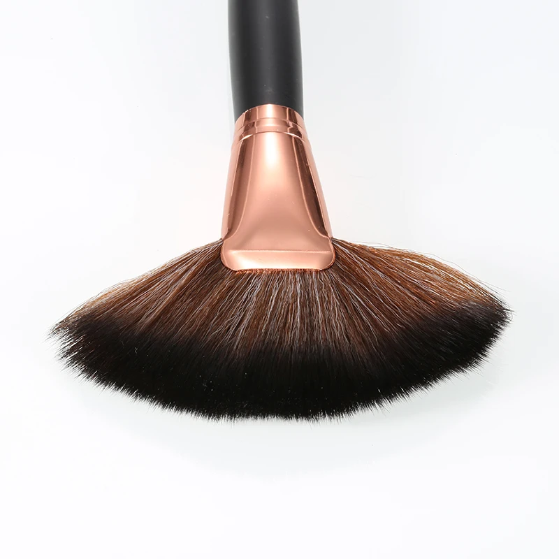2019 Высокое качество Профессиональный макияж Большой веер кофейные волосы Румяна