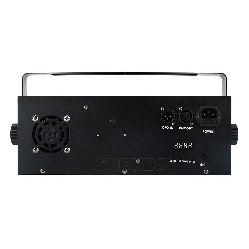 Светодиодный лазерный стробоскоп 4в1 DMX512 сценический эффект света хорошо подходит для DJ диско день рождения вечеринки свадьбы/Рождество украшения клубов и бара