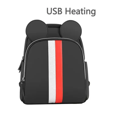 Disney многофункциональная бутылочка для кормления изоляционная сумка с USB Мама подгузник сумки уход за ребенком пеленка сумка для пеленания - Цвет: B125