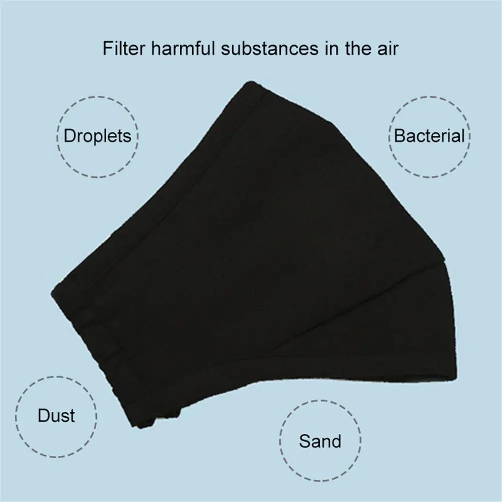 Dustproof Masks Non-woven Fabric PM2.5 Protective Meltblown Filtering Pollen Particles Riding Anti-Haze | Спорт и развлечения