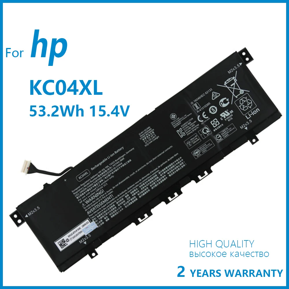 

Oein Genuine KC04XL original laptop battery for HP ENVY 13 x360 PC 13 13-ah0001la HSTNN-DB8P L08544-2B1 L08496-855 15.4V 53.2Wh