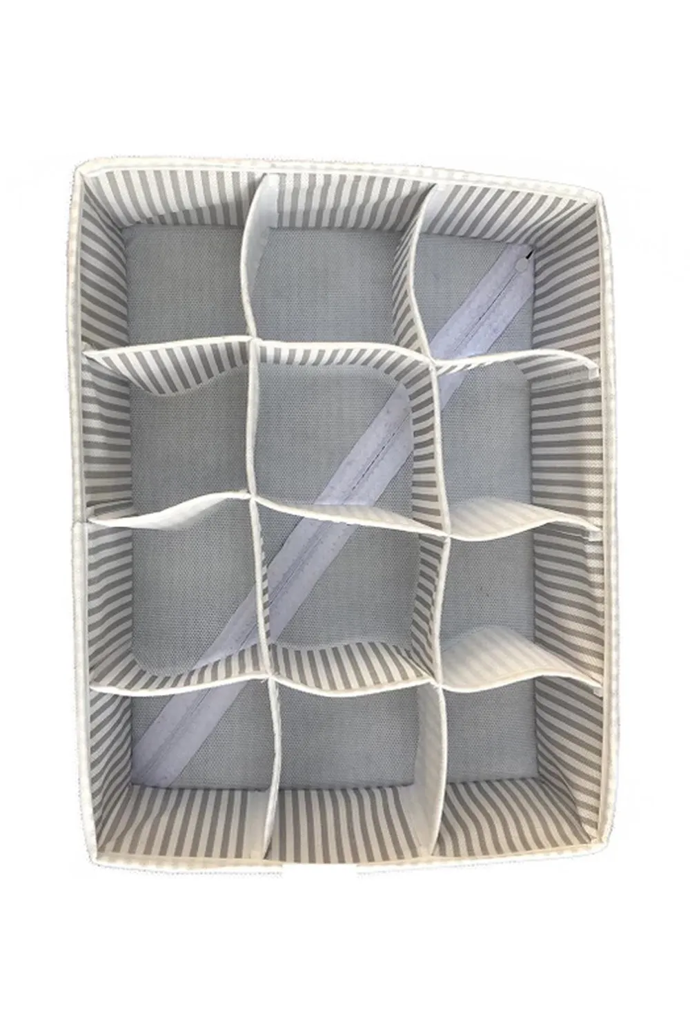 

12 Compartment Lined Drawer Organizer
