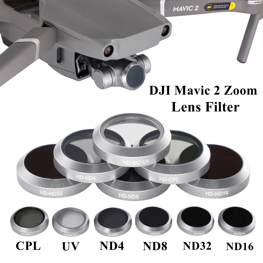 Объектив для беспилотника фильтр UV CPL ND4 ND8 ND16 ND32 стеклянный поляризационный