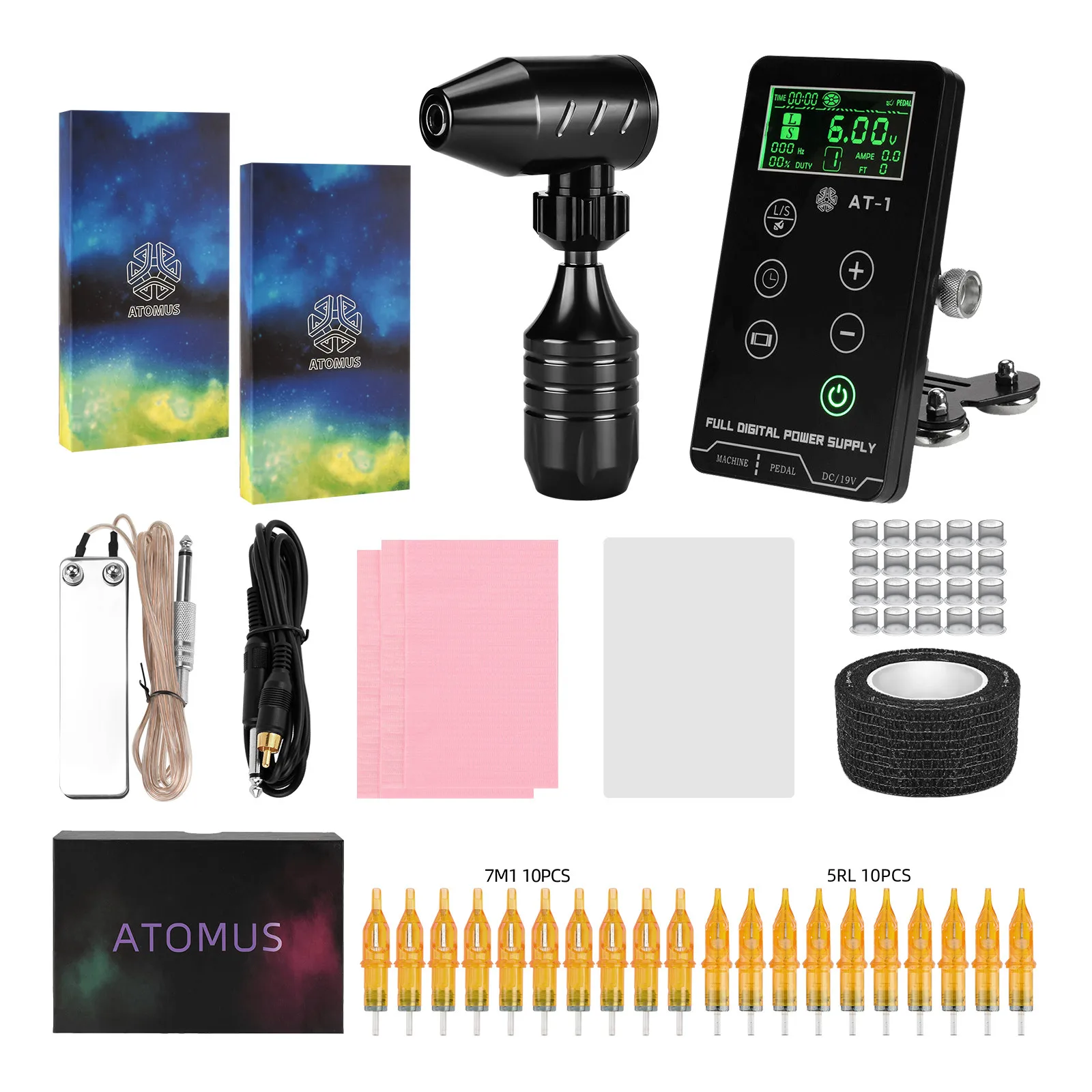 

Блок питания для татуировок со светодиодным сенсорным экраном, лучший выбор для тату-ружья, набор для перманентного макияжа, товары для тат...