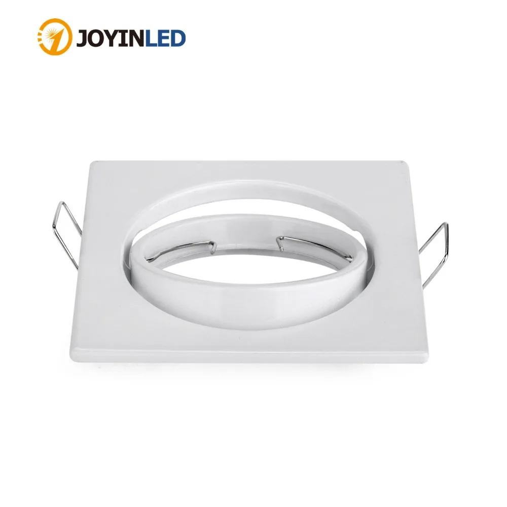 Встраиваемые светодиодные кольца 10 шт./лот Светодиодный прожектор GU10 MR16 арматура