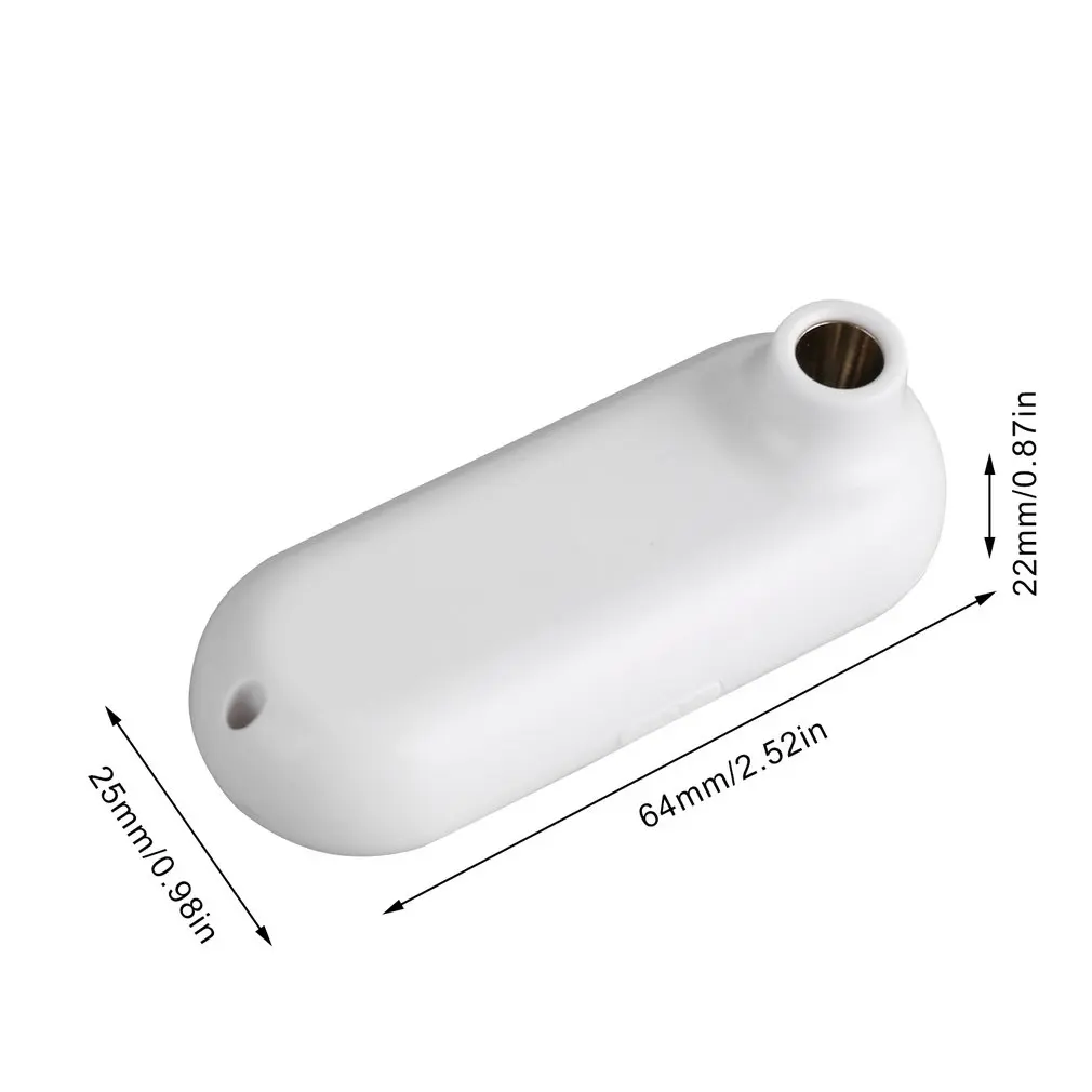 

Ultra Mini Thermometer Usb Charging Accurate Measurement Digital Display Infrared Non-contact Thermometer (Built In Battery)