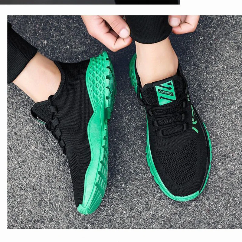 

Fashion flight knitting socks shoes men's high-top thick outdoor sports shoes men's shock-resistant shoes men's casual shoes