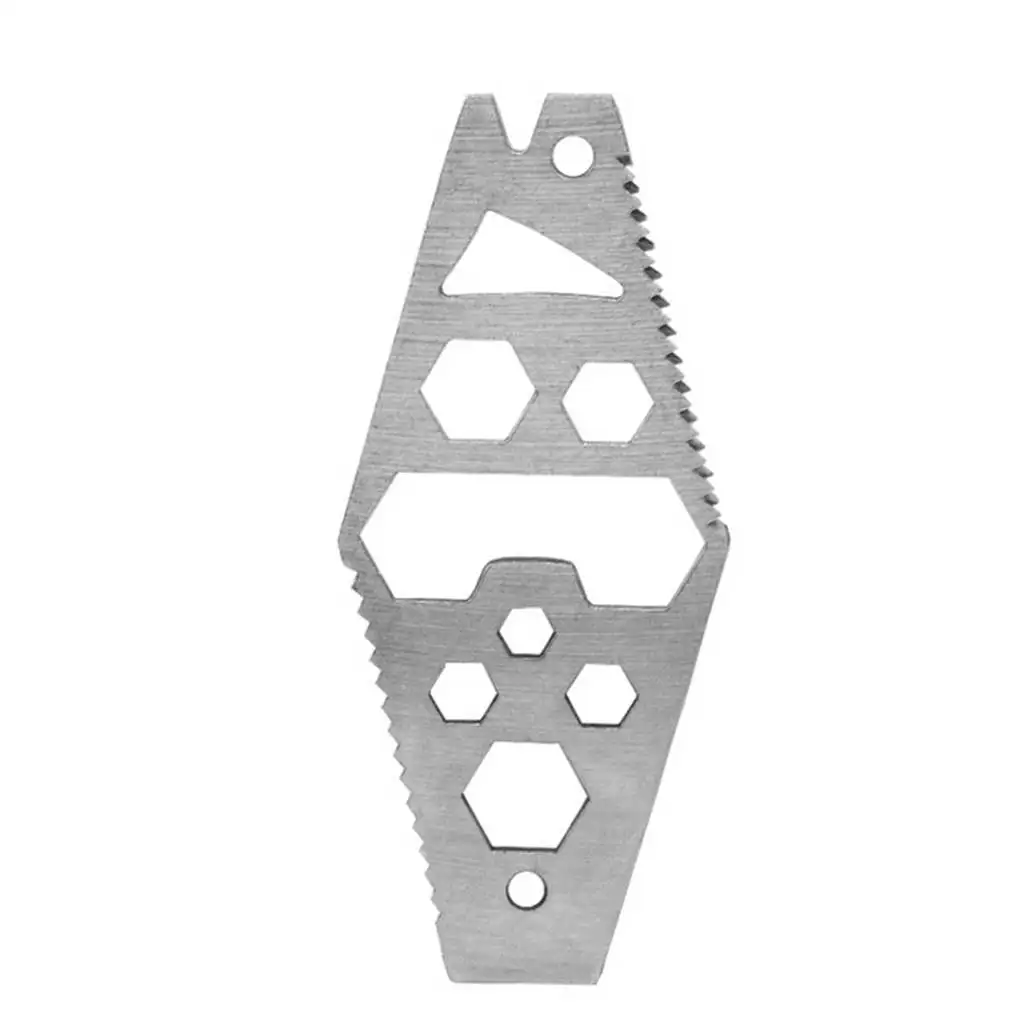 Уличный многофункциональный ключ-брелок из нержавеющей стали шестигранный