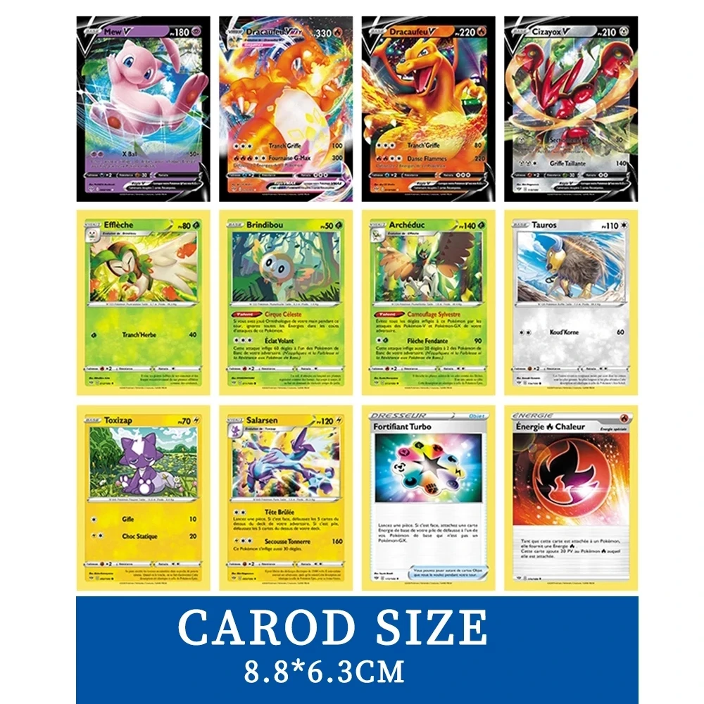 

English 360Pcs Pokemon Cards TCG: Sword & Shield Rebel clash Pokemon Booster Box Collectible Card Game Toy For Children