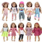 Не позднее, чем за 10 видов кукольная одежда, 43 см для ухода за ребенком для мам, куклы и 18-дюймовые американских кукол, самый лучший подарок для детская одежда от A Generation Of для девочек