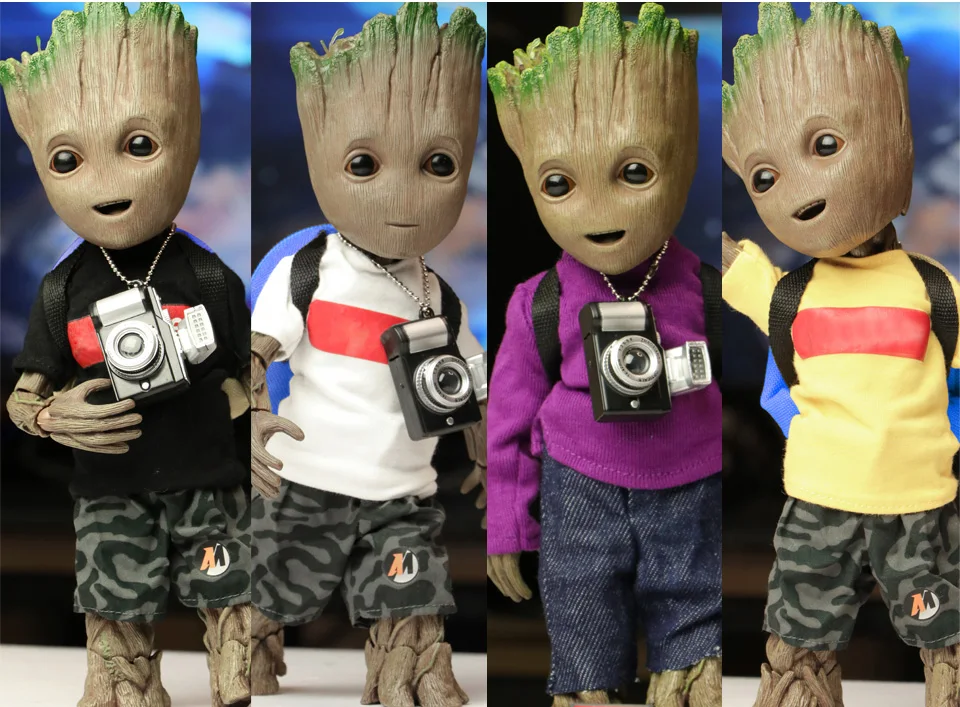 Groot прекрасный стражи Галактики дерево игрушечный человечек Мстители фигурка супер-героя кукла 1/1 подарок для мальчика