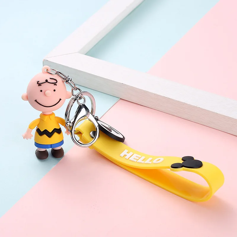 Популярная цепочка для ключей с арахисовой собакой популярная в Корейском стиле