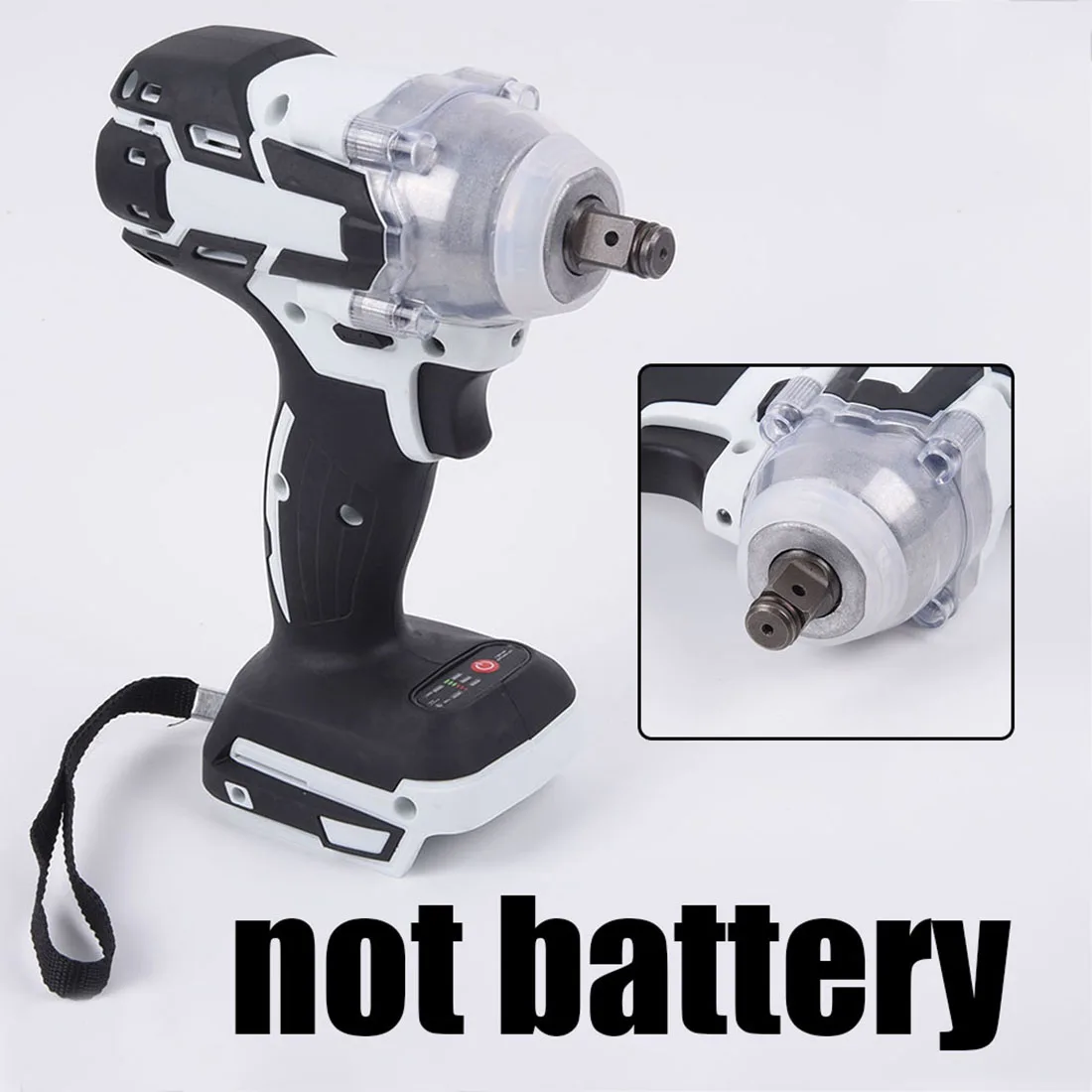 

128V Регулируемый 240-520NM светодиодный аккумуляторная электрическая Ударная дрель молоток