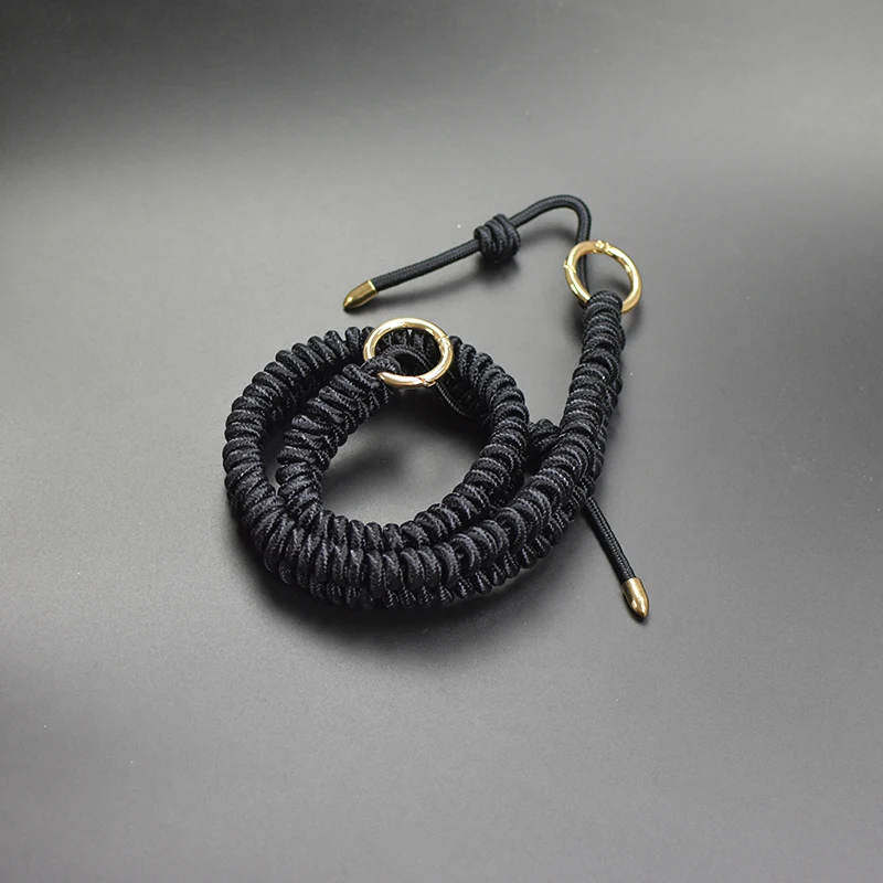 Braided fish bone design lady bag strap DIY woven rope strap Handbag strap shoulder strap Trendy bag strap  chic girls chain