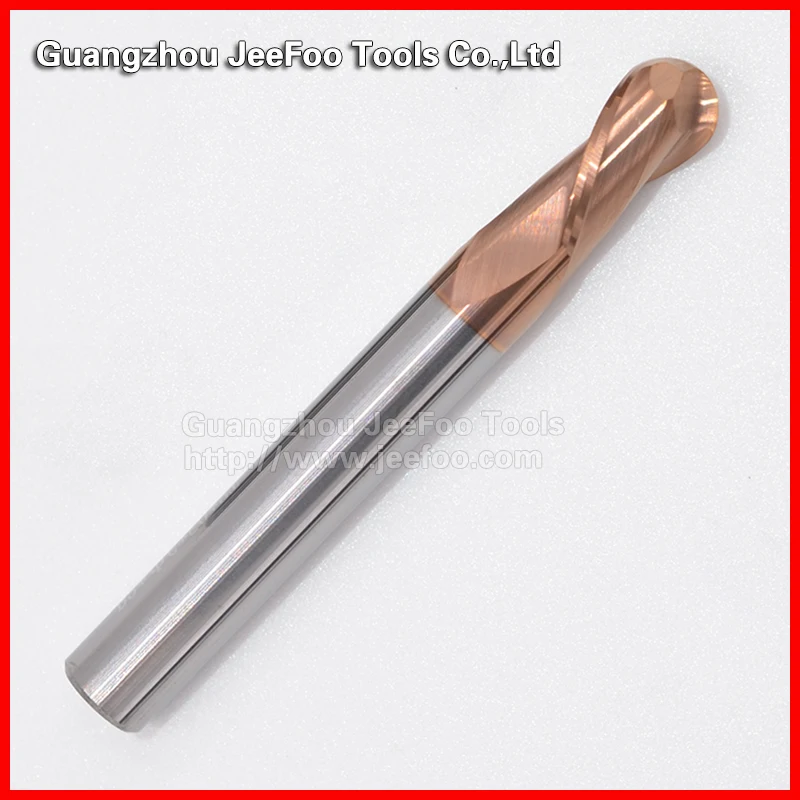 

Сферические концевые фрезы hrc55 с 2 канавками, вольфрамовые стальные шариковые концевые фрезы, инструменты