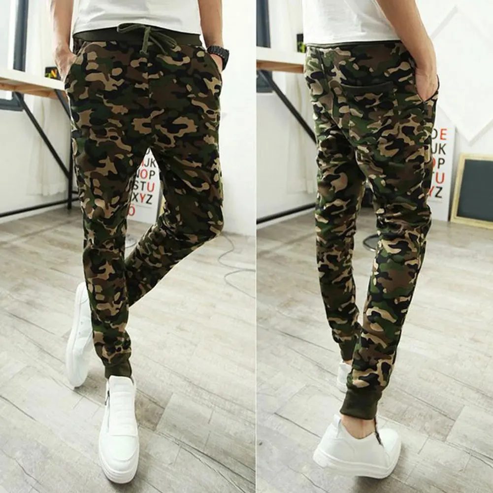 

Casual Men Pants Camouflage Hip Hop Army Pants Brand Quality Cool Camo Clothing Fashion Military Trousers M-2XL Men Joggers