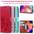 Флип-чехол для Samsung Galaxy S7 Edge S8 S9 A6 A7 A8 J8 J2 J6 J4 Plus 2018 A3 A5 J3 J5 J7 2017 2016 Neo Core Grand Prime