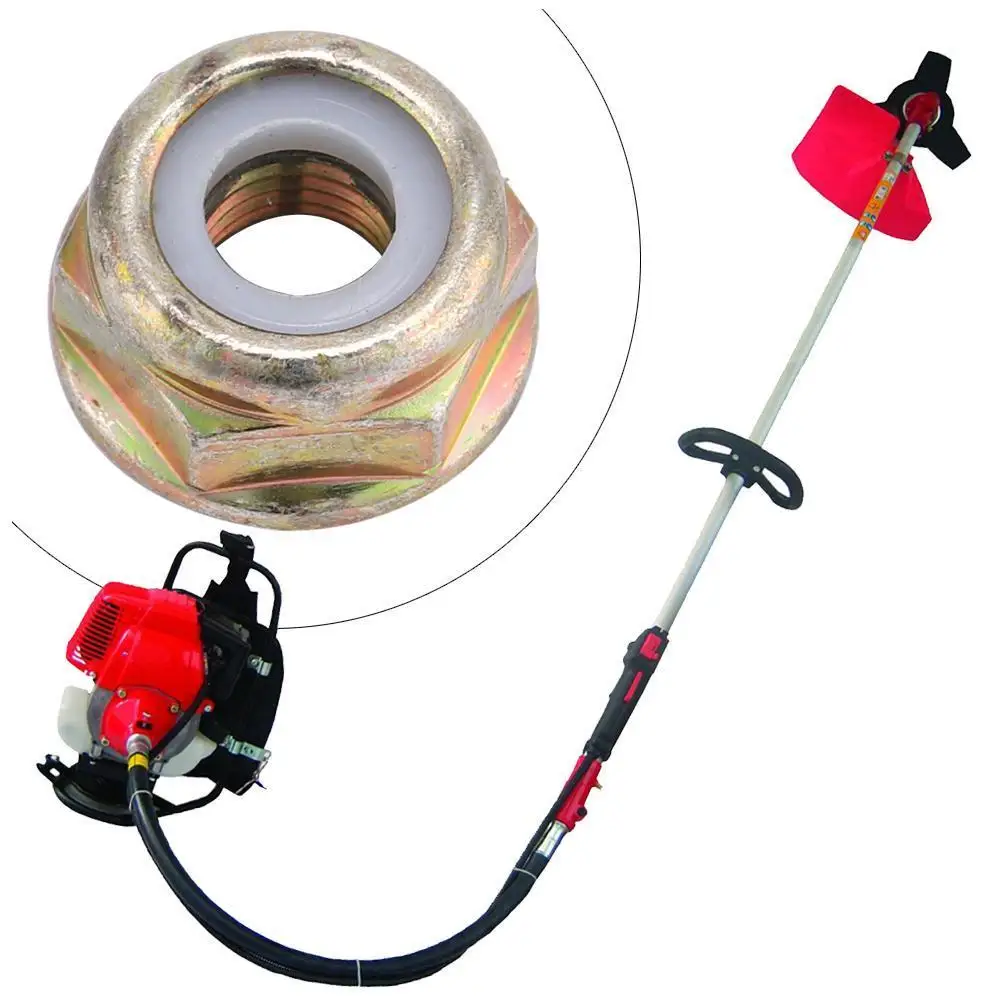 

5Pcs Universal Trimmer Strimmer Brush Cutter Left Hand Thread Blade Nut Replace