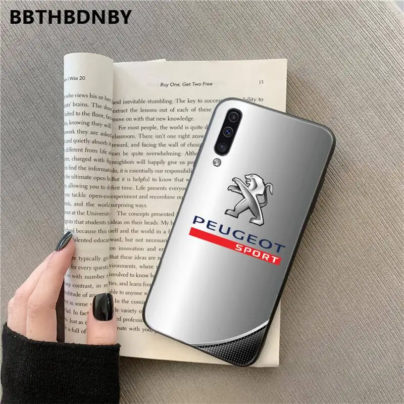 

Peugeot Phone Case For Samsung A20 A30 30s A40 A7 2018 J2 J7 prime J4 Plus S5 Note 9 10 Plus