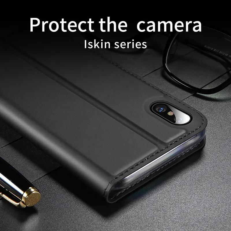 Роскошный кожаный флип-чехол для IPhone X XS Max 7 8 6S Plus SE чехол-книжка Apple XR 11 Pro чехол Hoesje