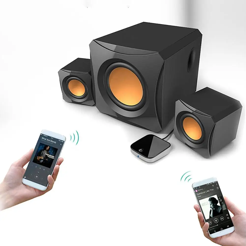 

Bluetooth 5.0 Adapter CSR8670 AUX Bluetooth Receiver Optical Fiber Bluetooth Receiver Transmitter Supports One-pair-two Function