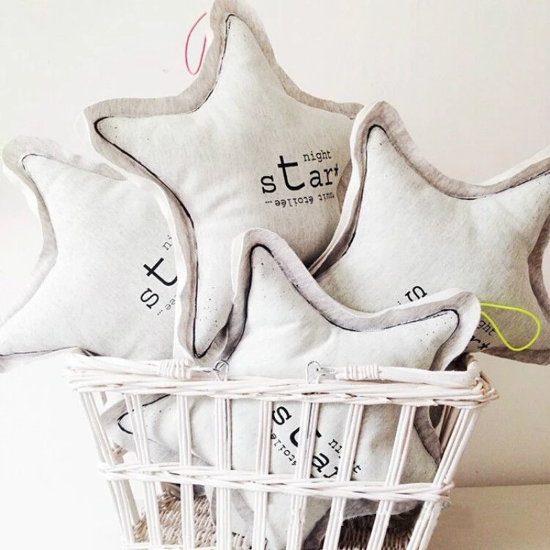 Звезда светящаяся кукольная подушка для ребенка удобная подарок плюшевые