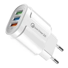 Сетевое зарядное устройство Quick Charge 3,0, зарядное устройство QC 18 Вт, зарядное устройство USB, быстрая зарядка для iPhone 12, Xs, 8, адаптер для мобильного телефона Samsung, Xiaomi