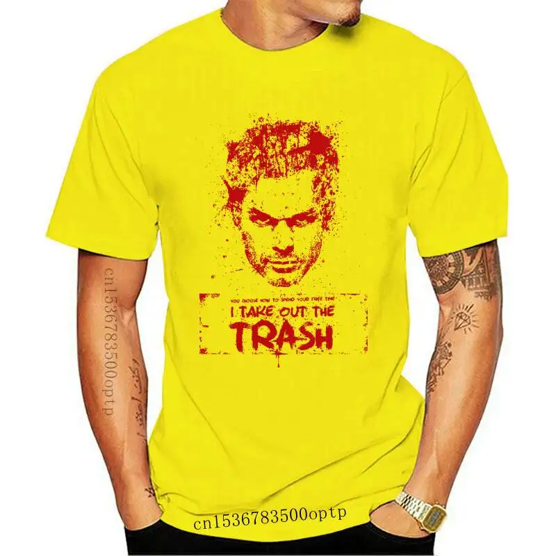 Футболка Dexter мужская с принтом аниме базовая одежда для мужчин надписью I Take The Sad