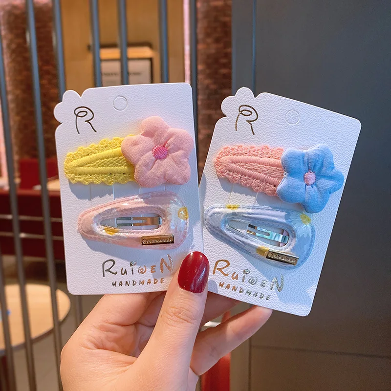 Заколка для волос ярких цветов в Корейском стиле детская заколка с ромашками и