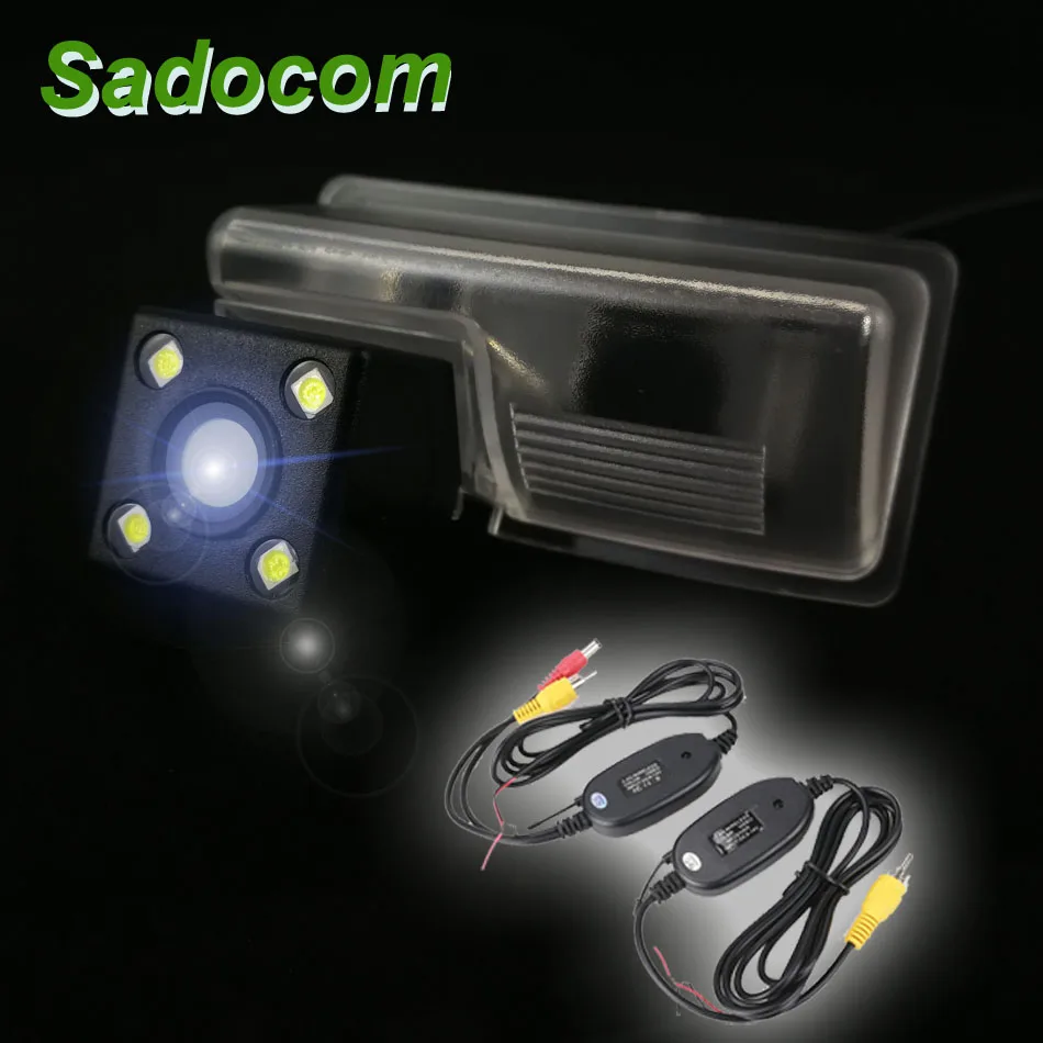 Автомобильная камера заднего вида HD CCD с ночным видением парковочная