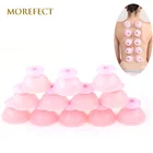 Розовый натуральный быстрое устройство для массажа тела, терапия против целлюлита, вакуумный массаж, Медицинская чашка для ухода за телом