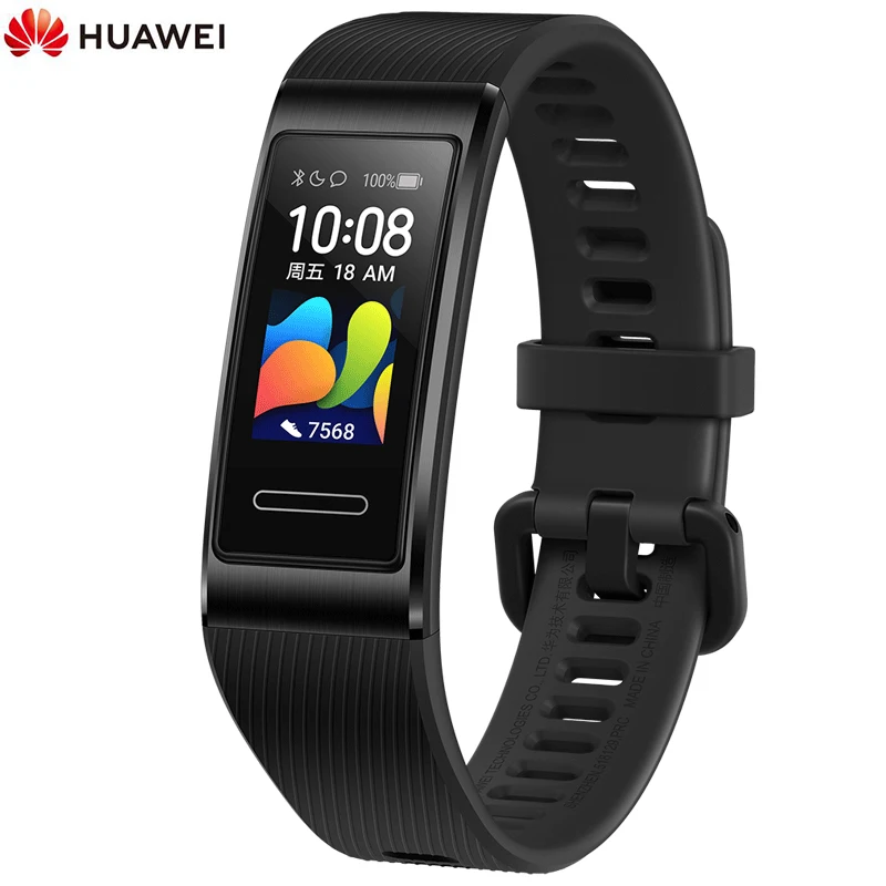 Смарт-часы Huawei Band 4 Pro с сенсорным экраном 0 95 дюйма водонепроницаемый спортивный
