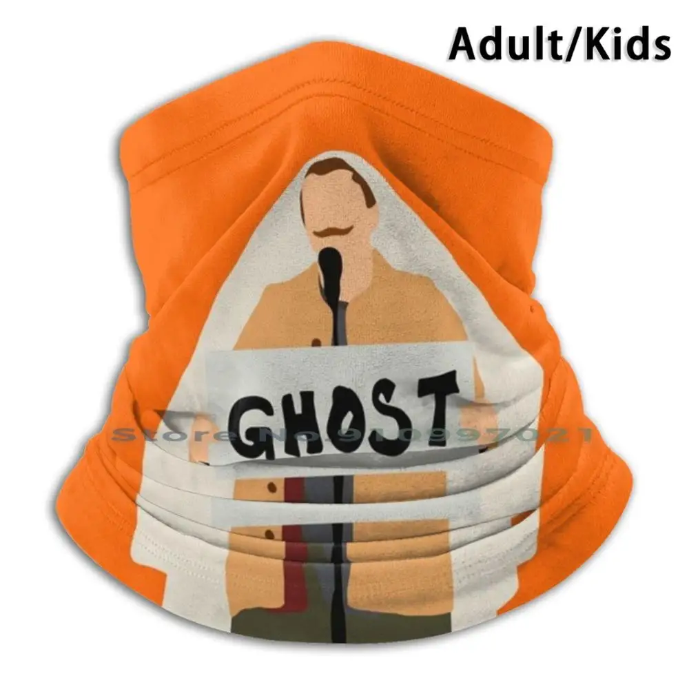 

Шарф-маска Hubie duplus, шарф, маска для шеи, обогреватель для лица, платок, бандана, маска Hubie, Хэллоуин, Адам, Сандлер, Адам