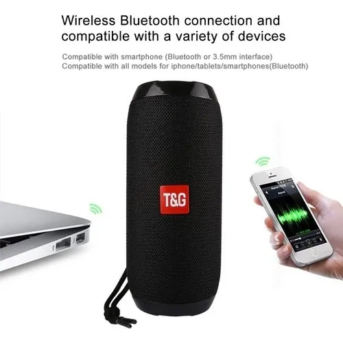 Беспроводная колонка T &amp G 117 портативные Bluetooth-наушники музыкальный центр 4 2 дБ