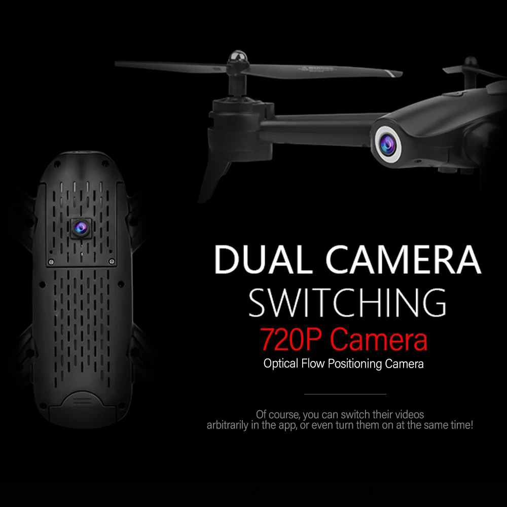 S165 Радиоуправляемый Дрон с камерой 720P WiFi FPV оптическое положение потока высота