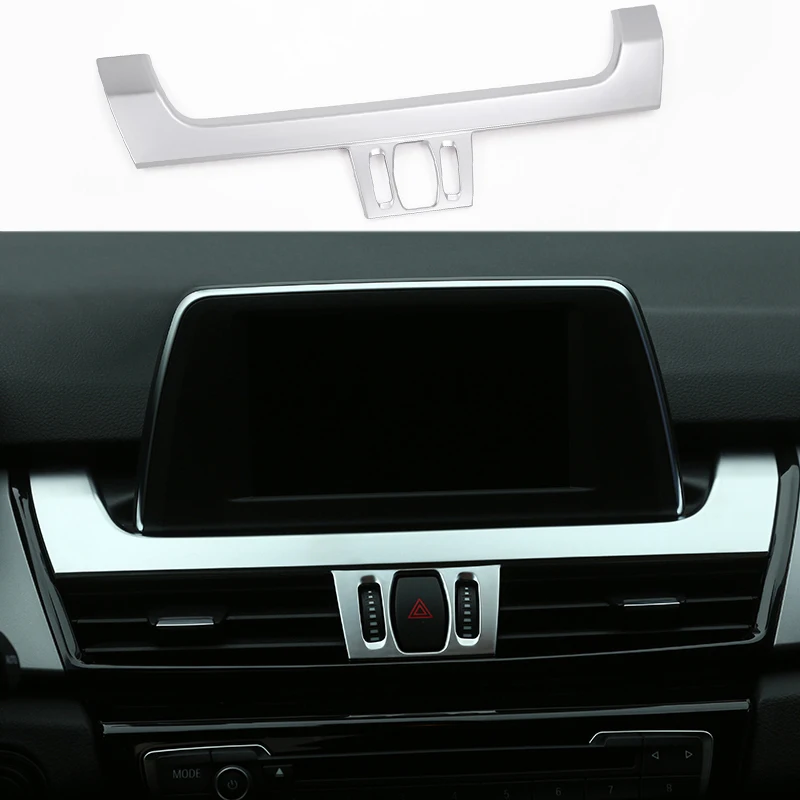 Хромированная кнопка Предупреждение GPS навигации для BMW 2 серии Active Tourer F45